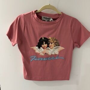 Fiorucci Pink Angel Graphic Tee